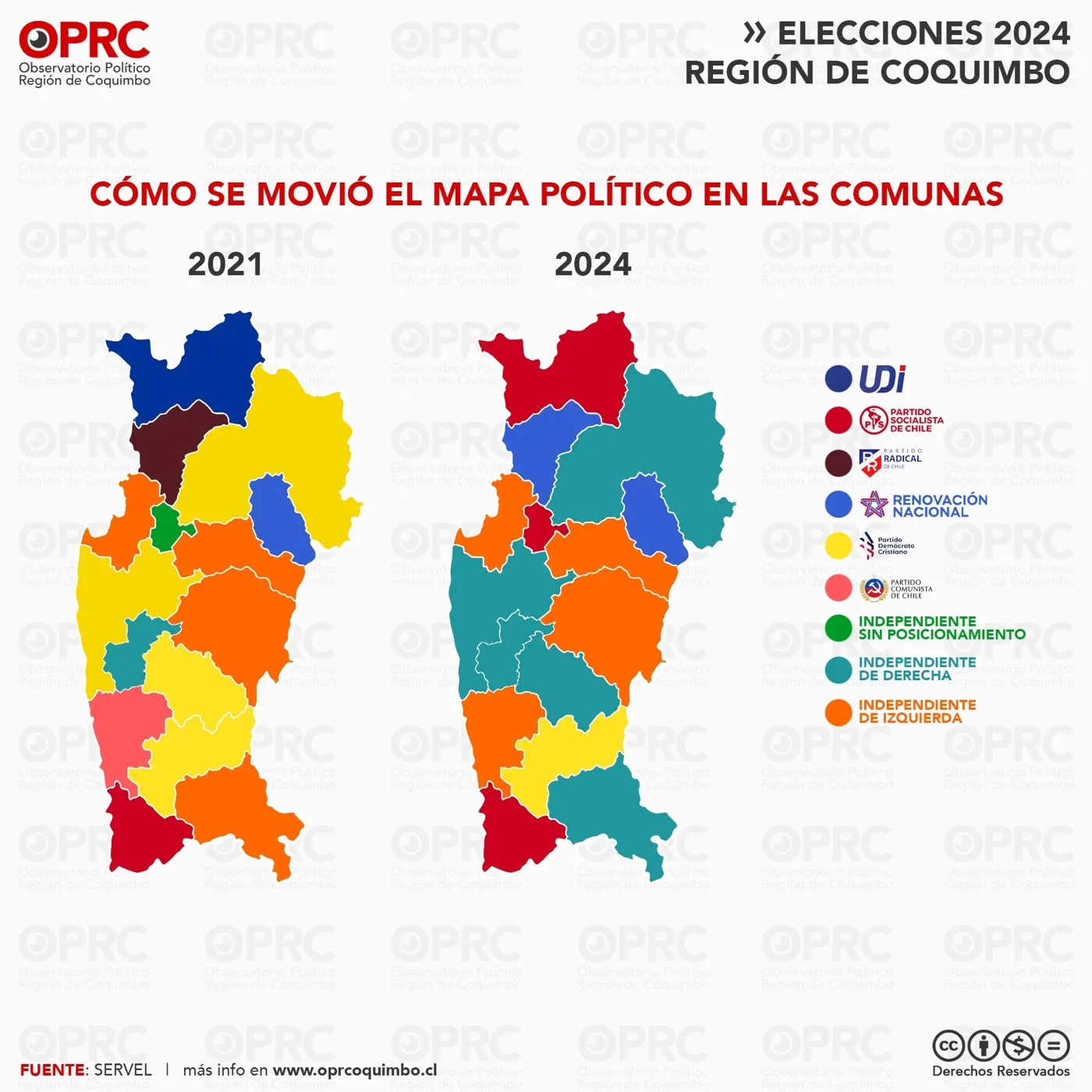 🗳️ Así cambió el mapa político en la Región de Coquimbo tras las elecciones de 2024