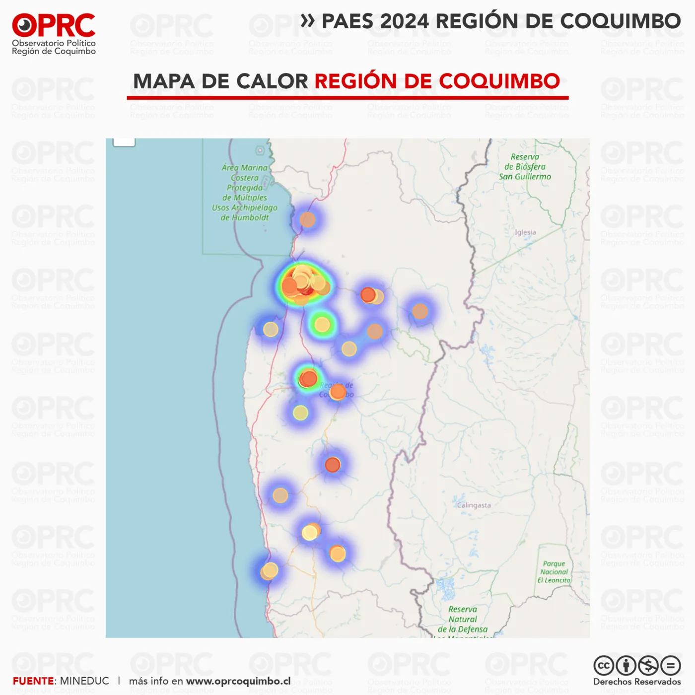 Gráfico 16 — 📊 PAES 2024 en la Región de Coquimbo: Desigualdad en el Rendimiento Académico