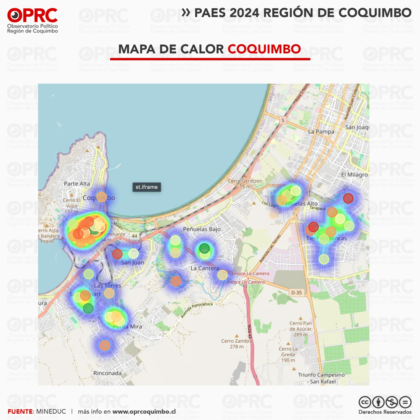 Gráfico 18 — 📊 PAES 2024 en la Región de Coquimbo: Desigualdad en el Rendimiento Académico