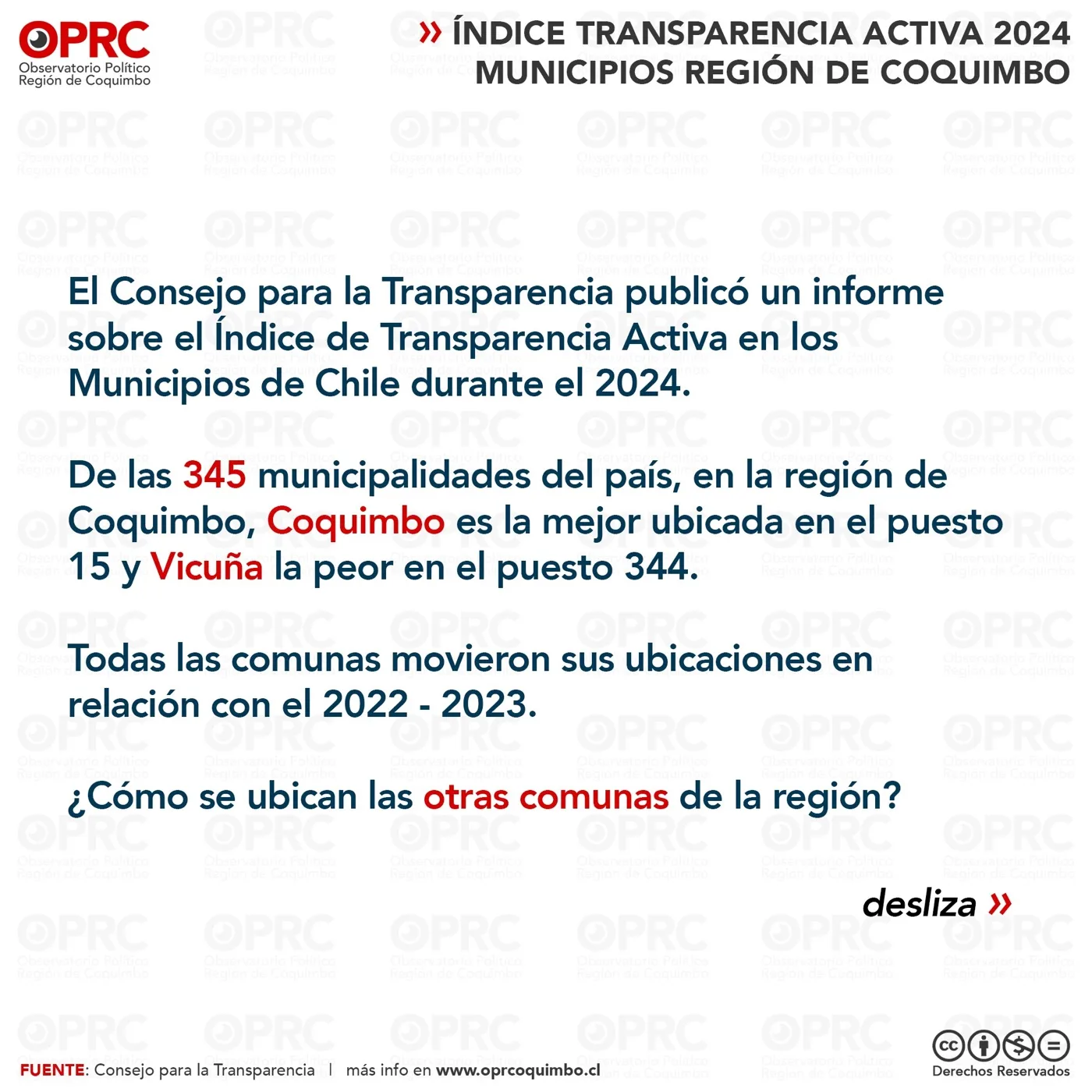 🏛️ La Región de Coquimbo Retrocede en Transparencia Activa